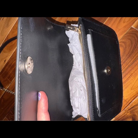 Kate Spade Black Crossbody with Chain Strap - Picture 2 of 3